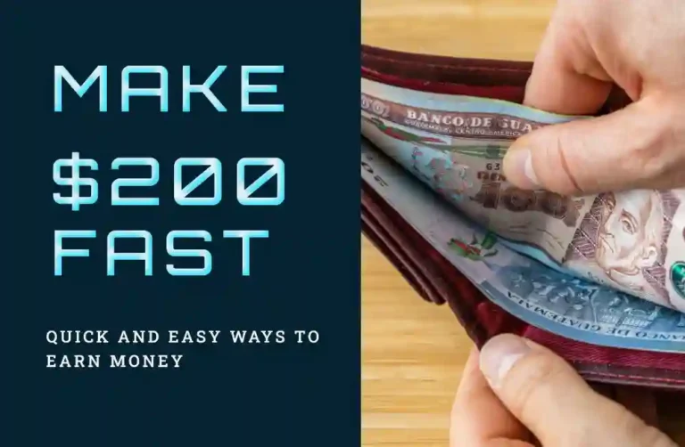 17 Easy & Legit Ways to Make $200 Fast in a Day [In 2025]