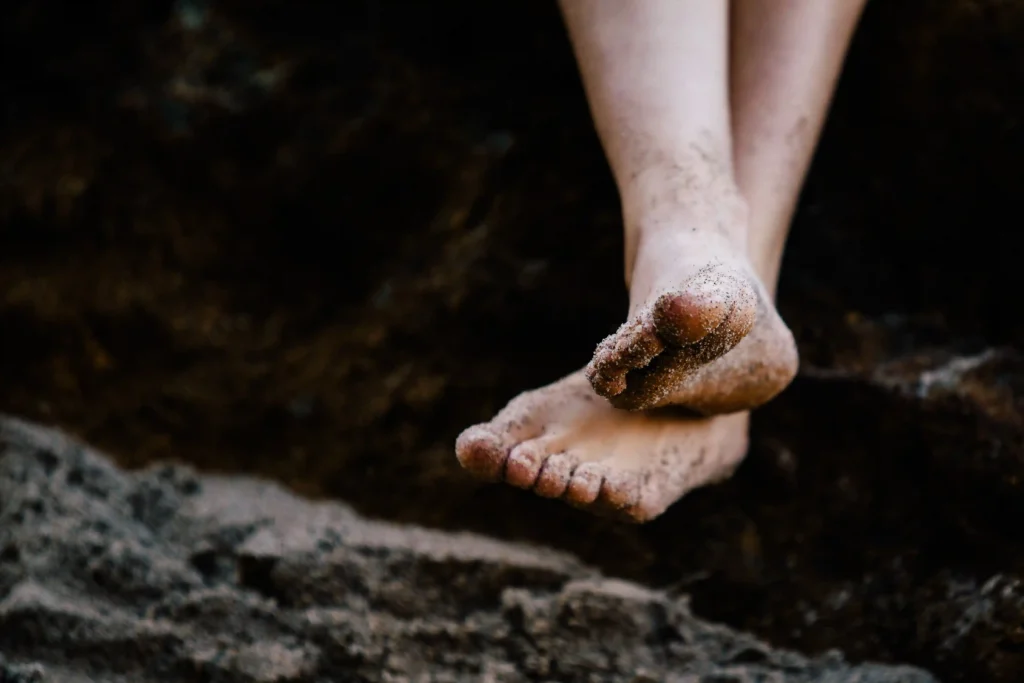 barefoot